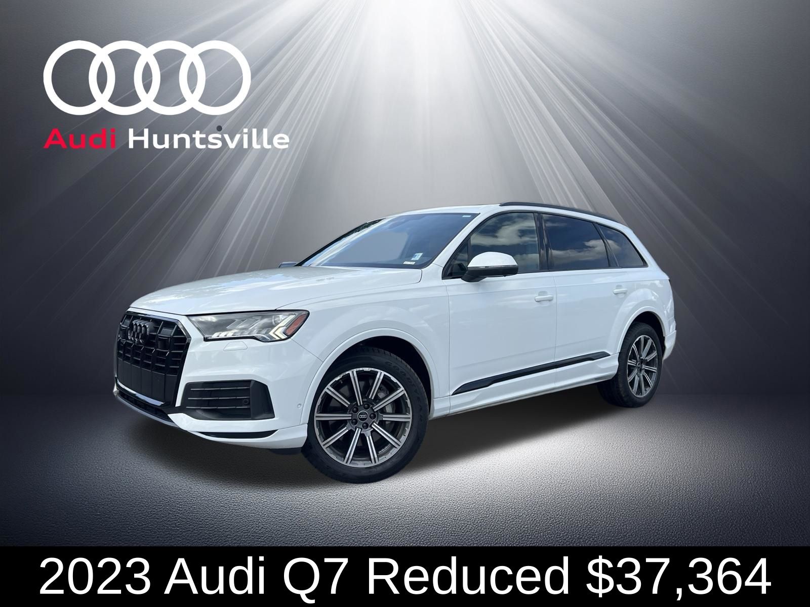 Carrara White 2023 Audi Q7 SUV / Crossover All-Wheel Drive 8-Speed Automatic