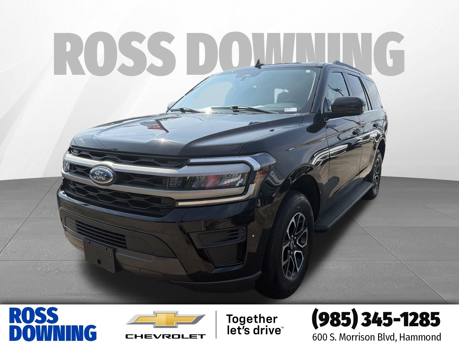 Black Metallic 2024 Ford Expedition SUV / Crossover Four-Wheel Drive Automatic