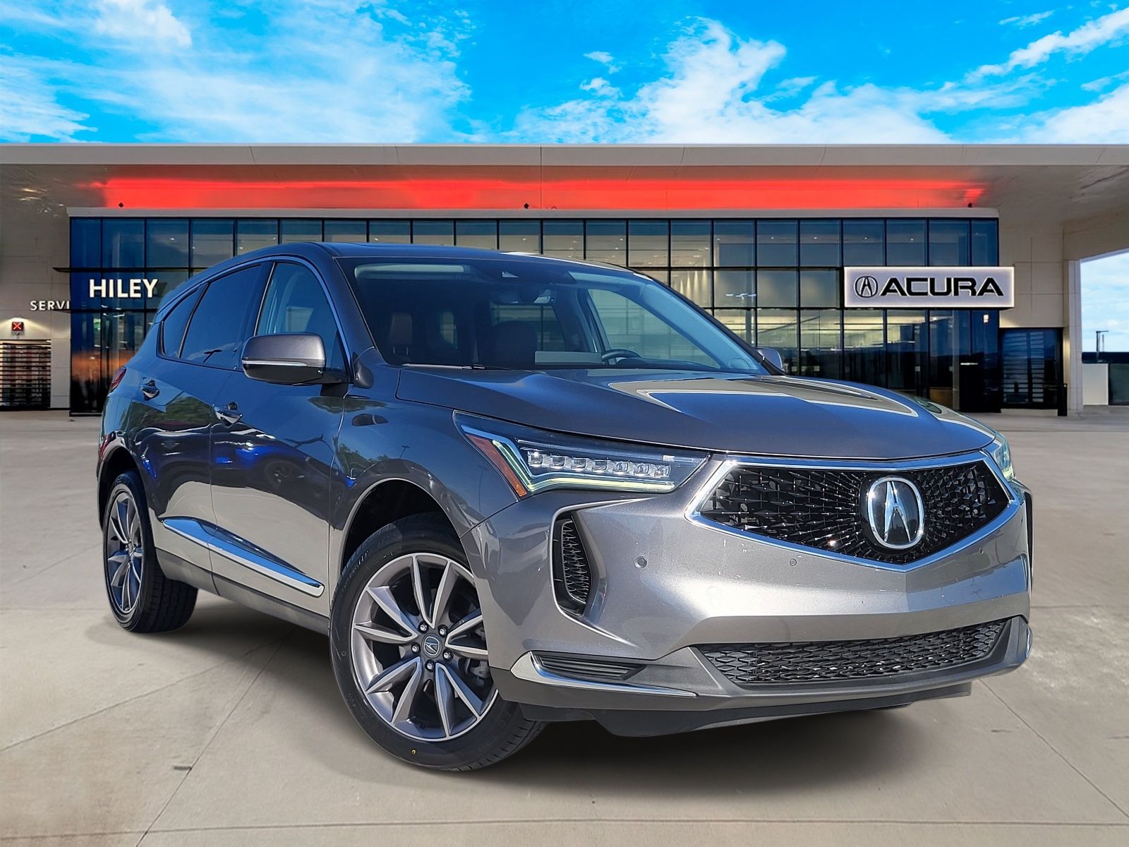 Liquid Carbon Metallic 2023 Acura RDX FWD with Technology Package SUV / Crossover Front-Wheel Drive Automatic