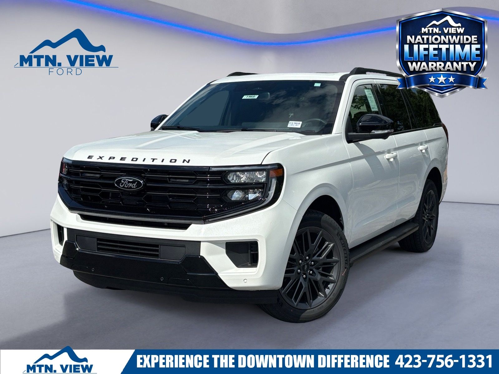 White Metallic 2026 Ford Expedition SUV / Crossover Four-Wheel Drive Automatic
