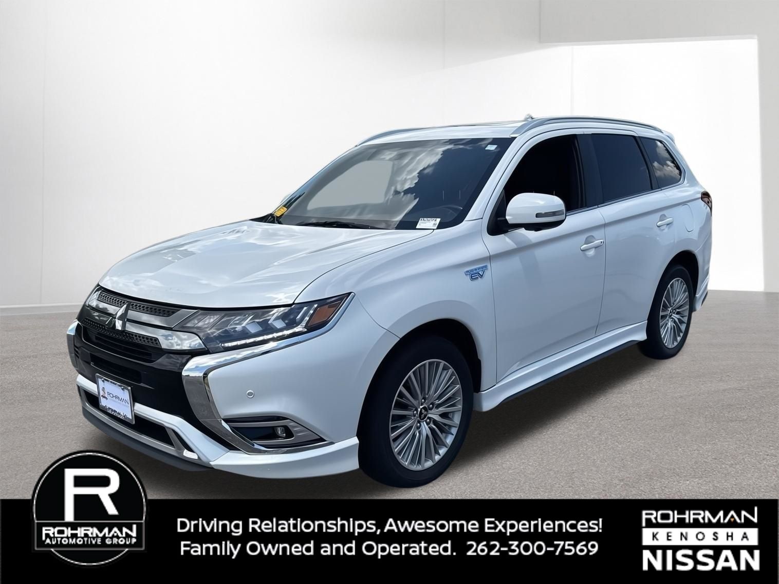 2019 Mitsubishi Outlander Hybrid Plug-in Blanco (Pearl White) SUV/Crossover Tracción en las cuatro ruedas 1 velocidad Automática