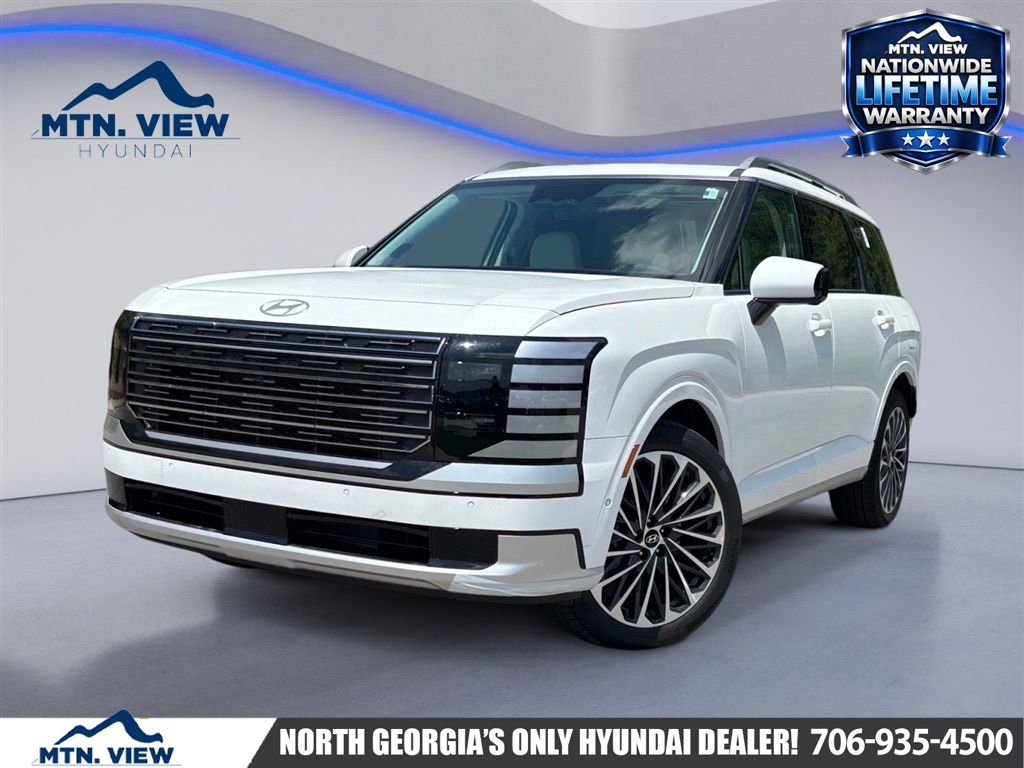 Creamy White Pearl 2026 Hyundai Palisade SUV / Crossover Front-Wheel Drive 8-Speed Automatic