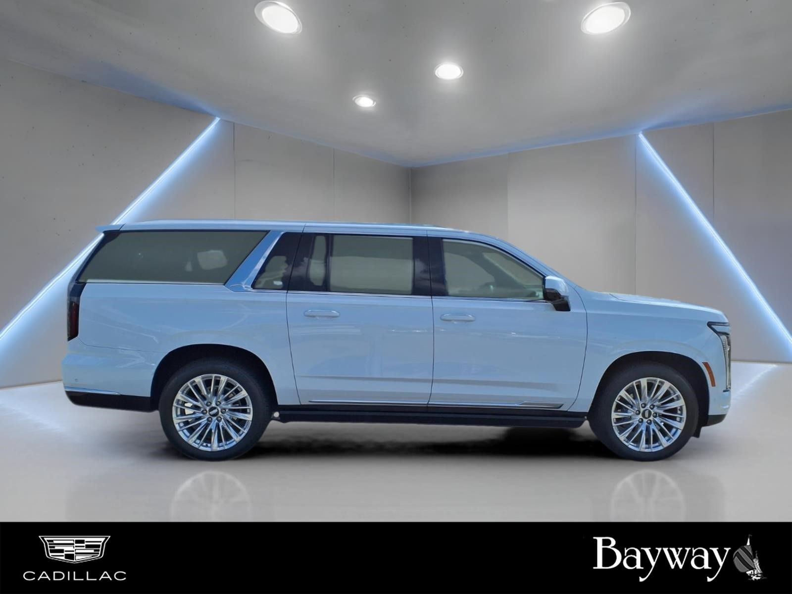 2026 Cadillac Escalade ESV Luxury White at Bayway Cadillac of The Woodlands