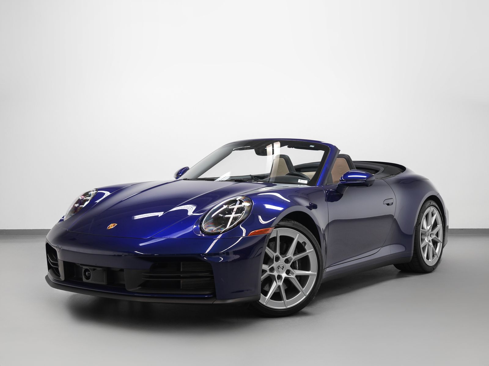 Gentian Blue Metallic 2025 Porsche 911 Convertible Rear-Wheel Drive 8-Speed Automatic