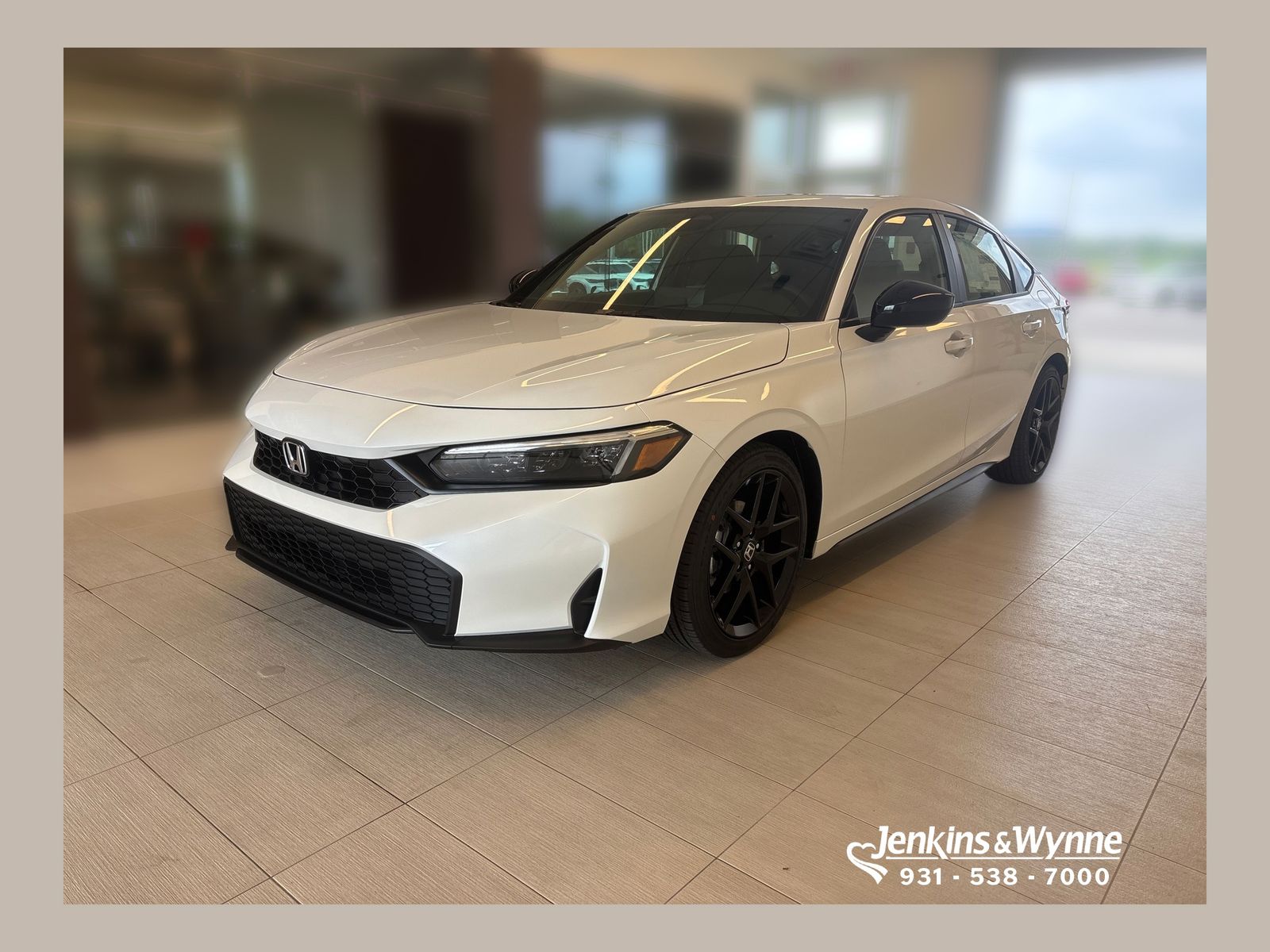 Platinum White Pearl 2026 Honda Civic Hatchback Hatchback Front-Wheel Drive Continuously Variable Transmission