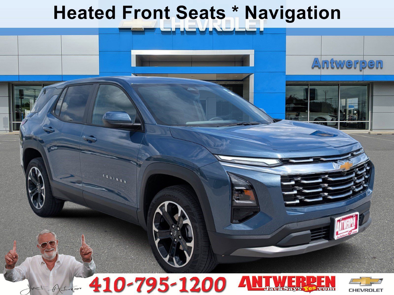 Lakeshore Blue 2026 Chevrolet Equinox LT AWD SUV / Crossover Four-Wheel Drive 8-Speed Automatic