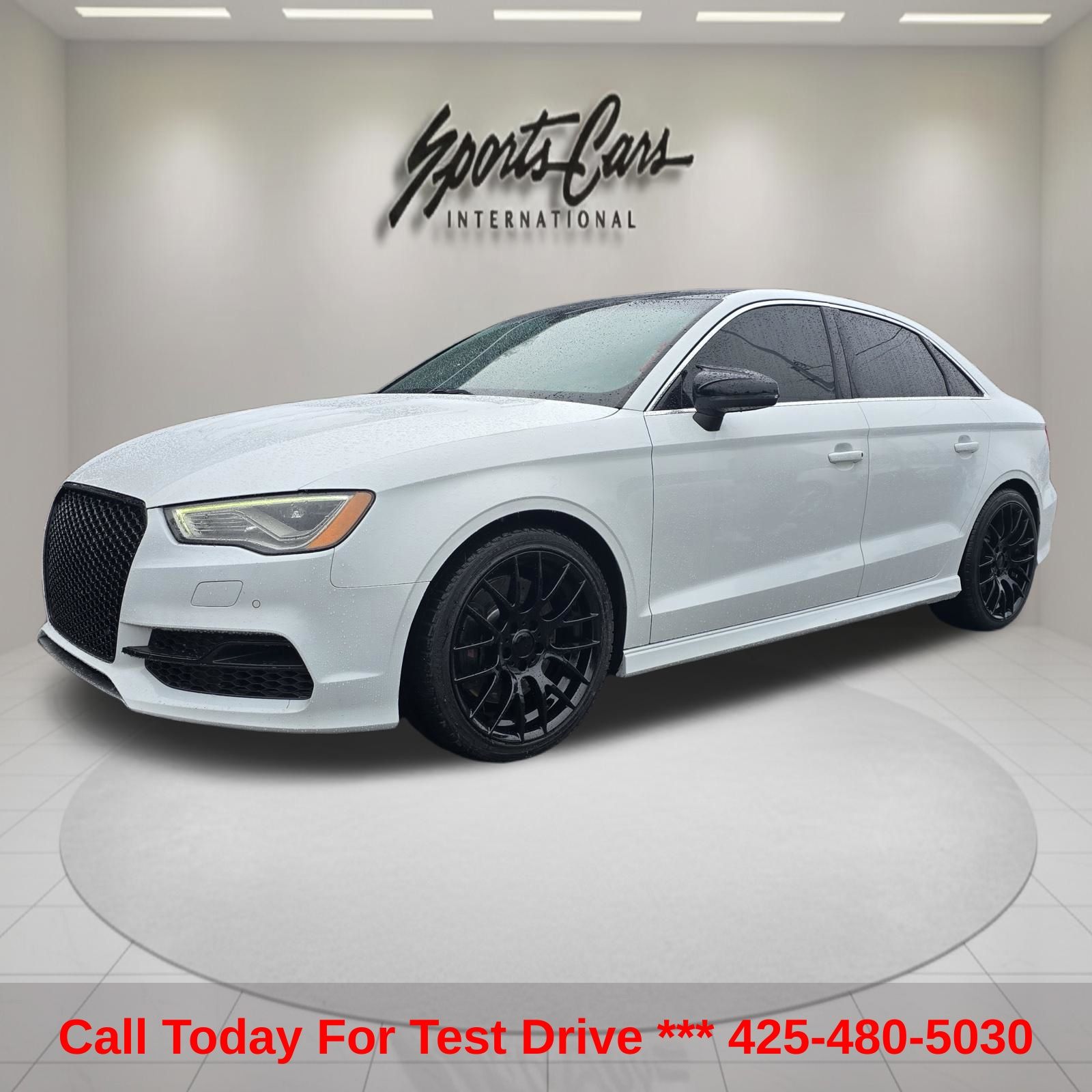 Glacier White 2016 Audi S3 2.0T quattro Premium Plus AWD Sedan All-Wheel Drive 6-Speed Dual Clutch