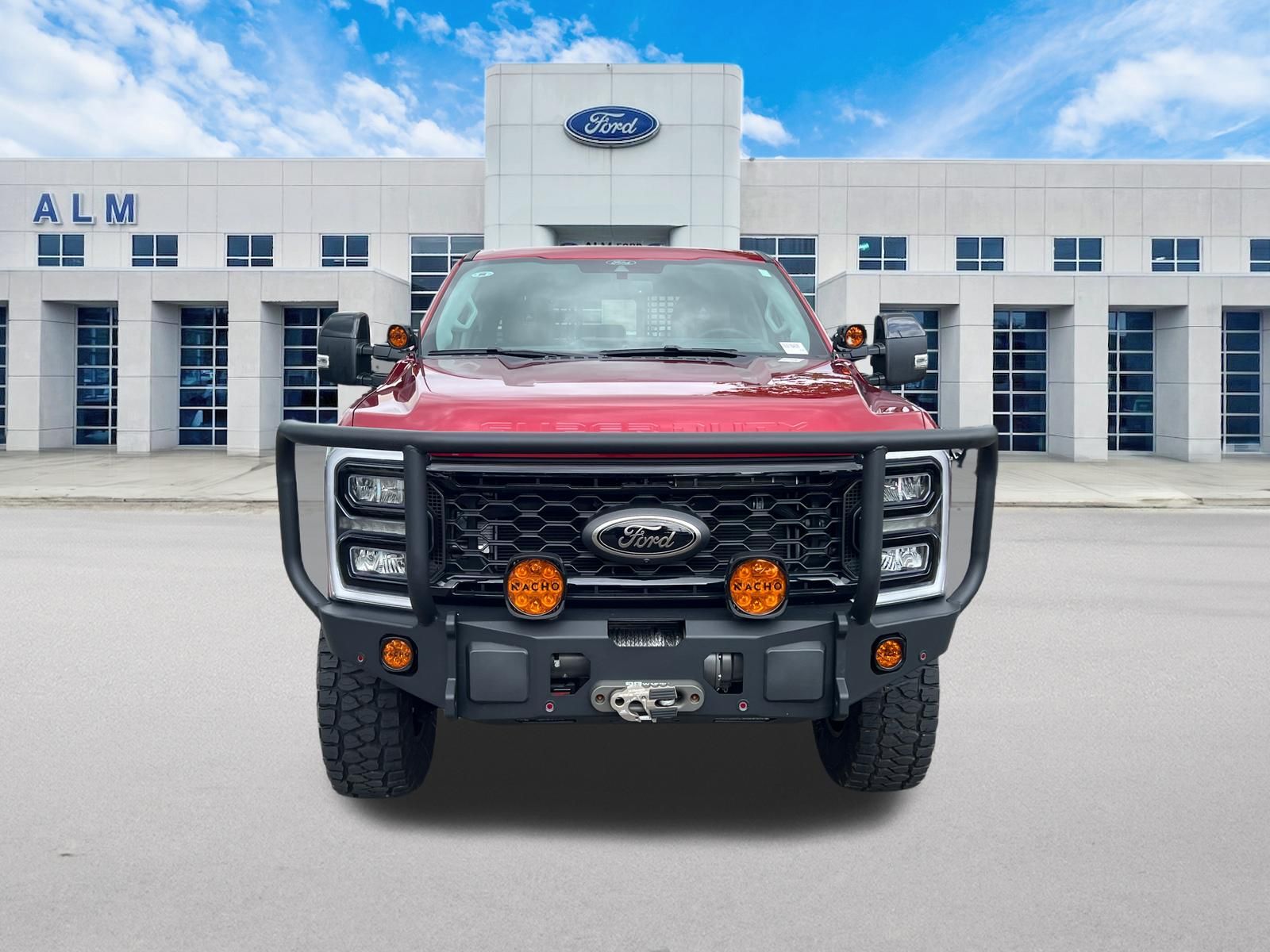 New 2026 Red Ford Lariat image 2