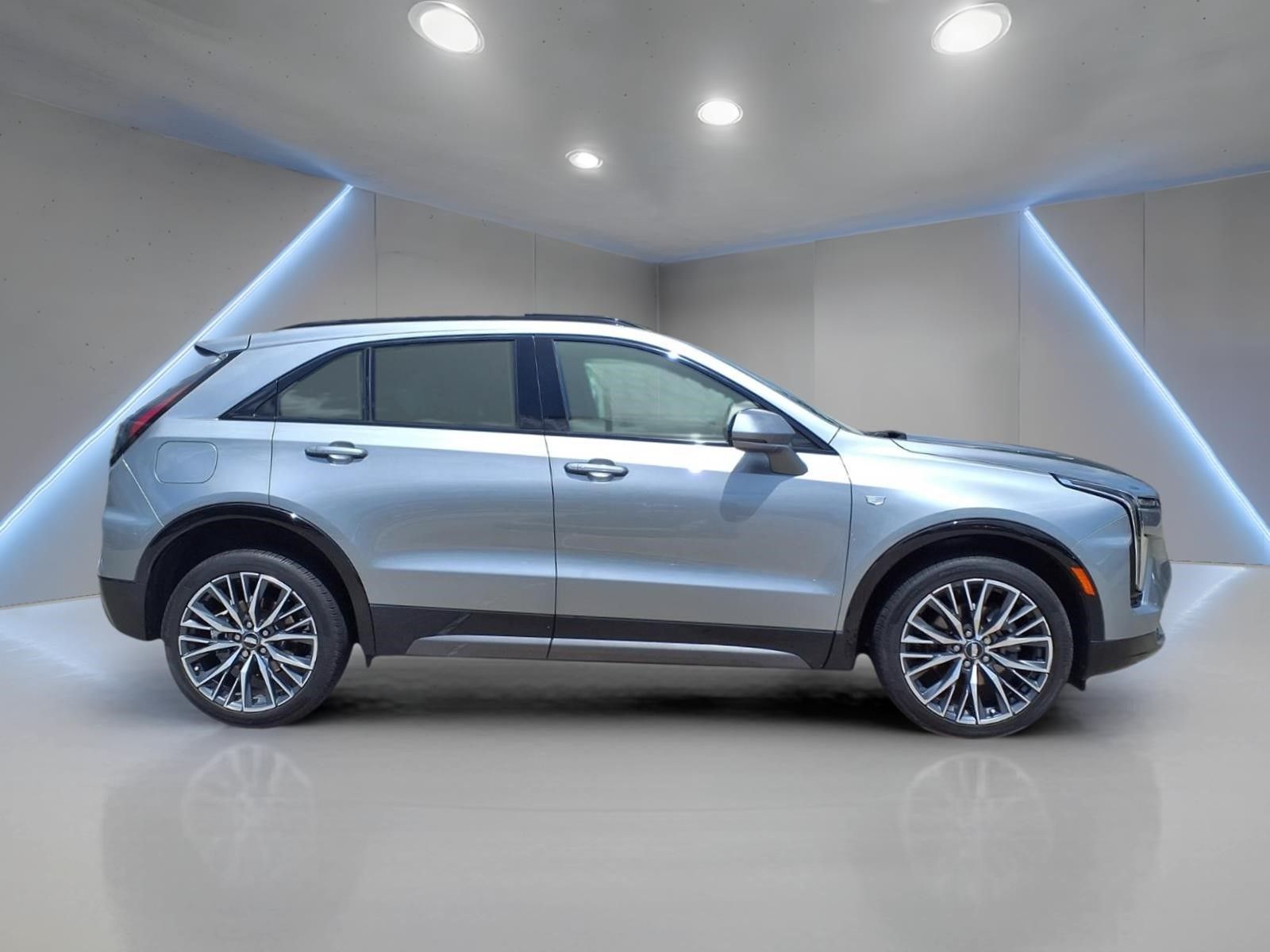 2024 Cadillac XT4 Sport Silver at Tom Peacock Cadillac
