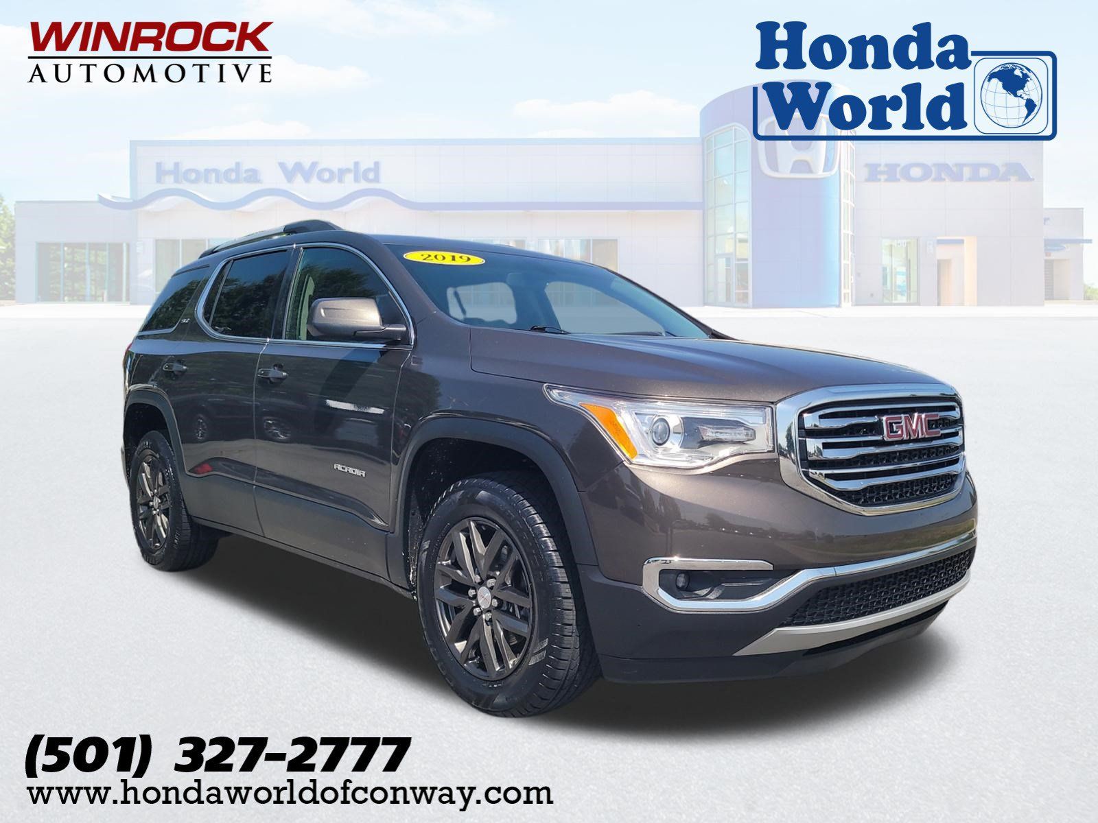 Quartz Metallic 2019 GMC Acadia SUV / Crossover Front-Wheel Drive 6-Speed Automatic