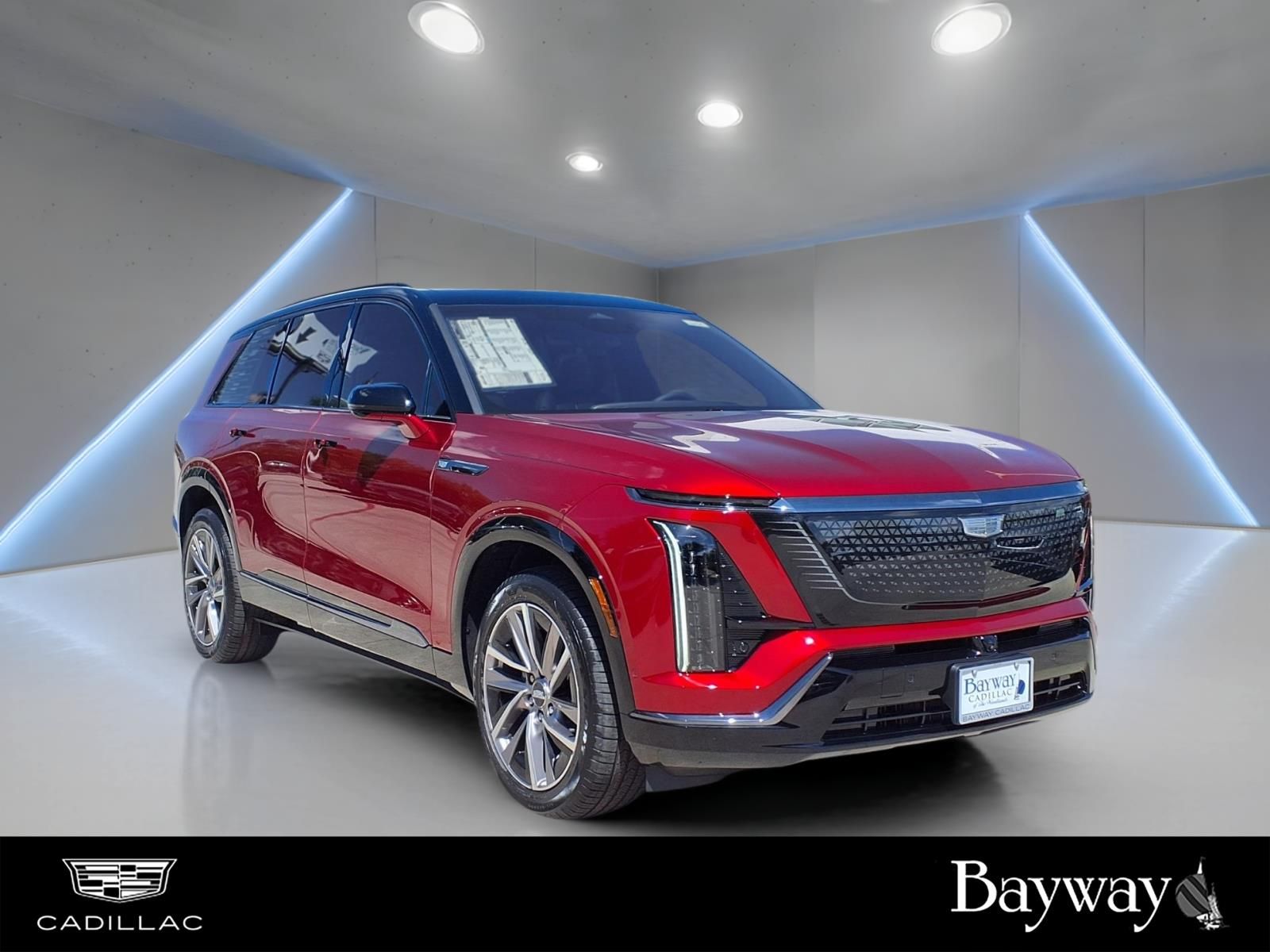 2026 Cadillac VISTIQ Sport Red at Tom Peacock Cadillac