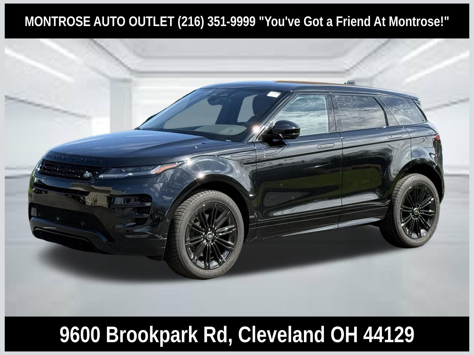 Black 2026 Land Rover Range Rover Evoque P250 Dynamic SE AWD SUV / Crossover All-Wheel Drive 9-Speed Automatic