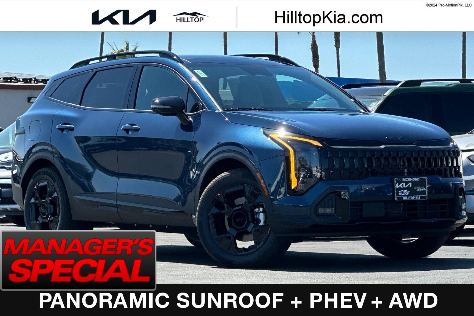 Vesta Blue 2026 Kia Sportage Hybrid Plug-In X-Line Prestige AWD SUV / Crossover All-Wheel Drive 6-Speed Automatic