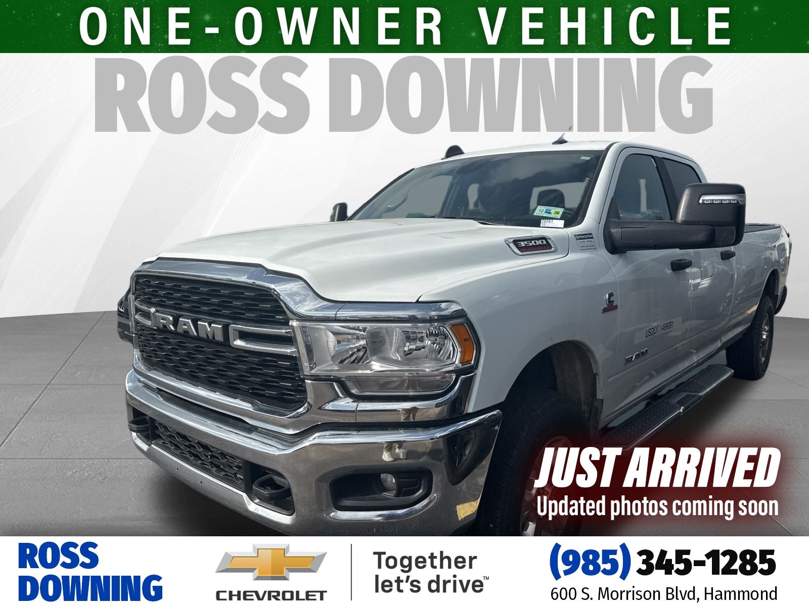 2024 RAM 3500 Big Horn Crew Cab LB 4WD