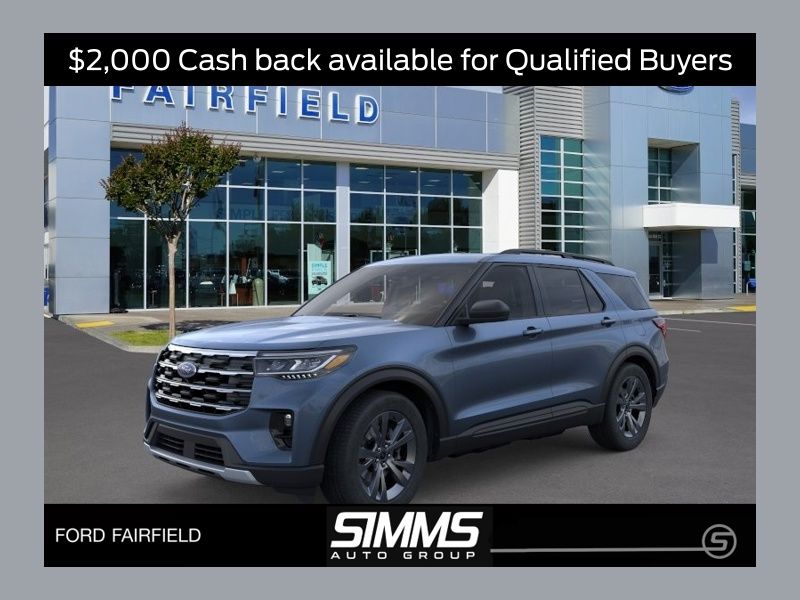 Vapor Blue Metallic 2026 Ford Explorer Active AWD SUV / Crossover All-Wheel Drive Automatic