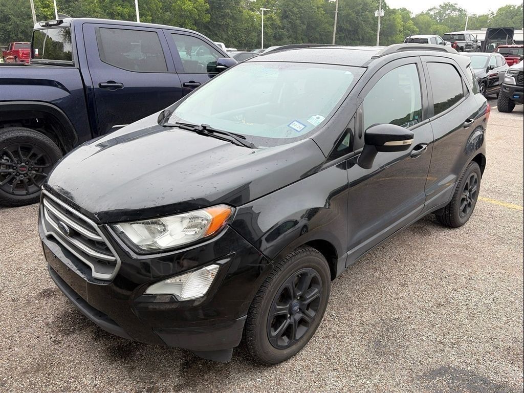 Shadow Black 2018 Ford EcoSport SE SUV / Crossover Front-Wheel Drive 6-Speed Automatic