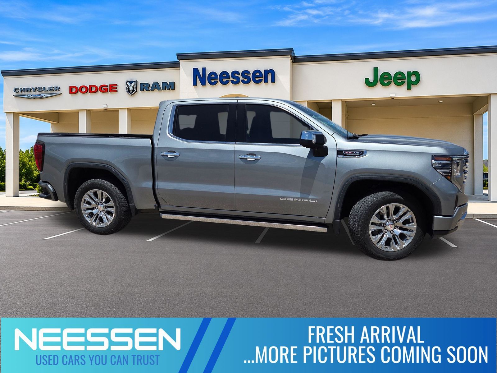 Sterling Metallic 2023 GMC Sierra 1500 Pickup Truck Four-Wheel Drive Automatic