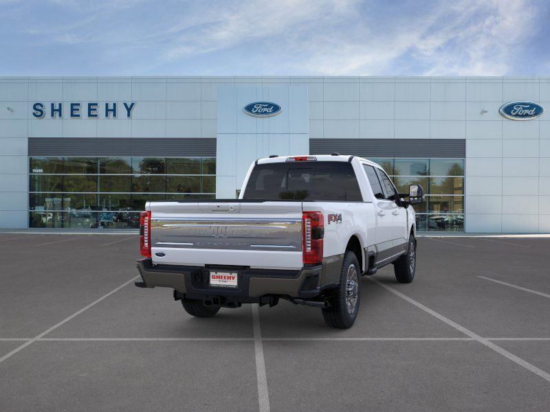 New 2026 Star White Metallic Tri-Coat Ford King Ranch image 8
