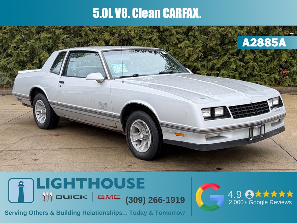 1987 Chevrolet Monte Carlo SS RWD