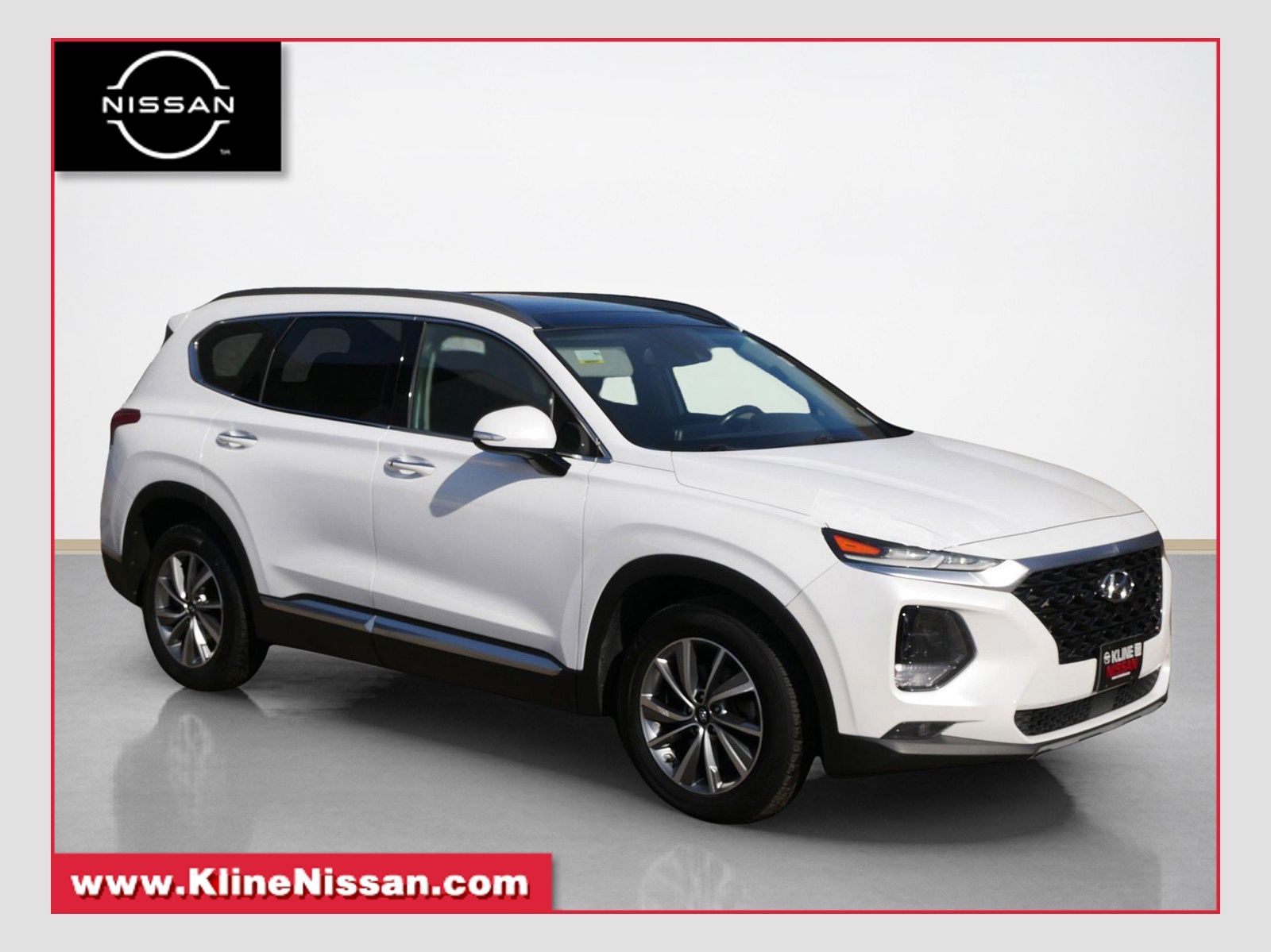 Quartz White 2019 Hyundai Santa Fe 2.4L Limited AWD SUV / Crossover All-Wheel Drive 8-Speed Automatic