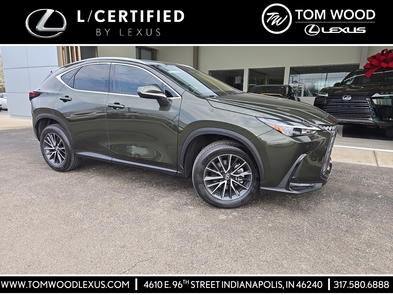 Nori Green Pearl 2025 Lexus NX Hybrid 350h AWD SUV / Crossover All-Wheel Drive Continuously Variable Transmission