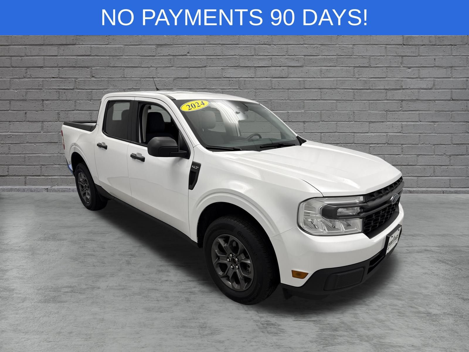 Oxford White 2024 Ford Maverick Pickup Truck All-Wheel Drive 8-Speed Automatic