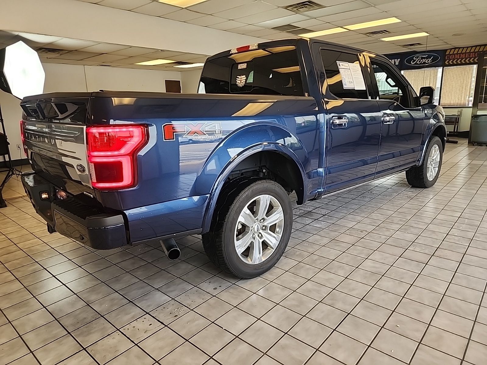 Certified Used 2020 Blue Ford Platinum image 7
