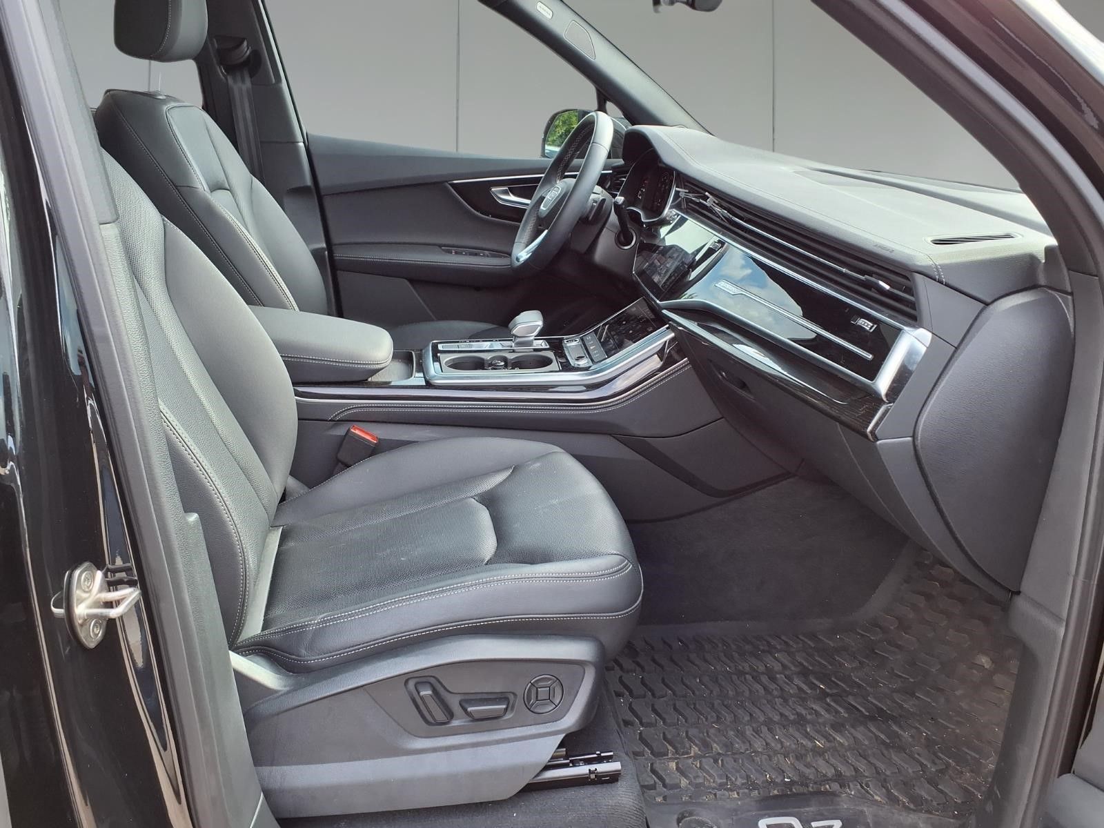 2025 Audi Q7 45 Premium Plus Black at DeMontrond Auto Country