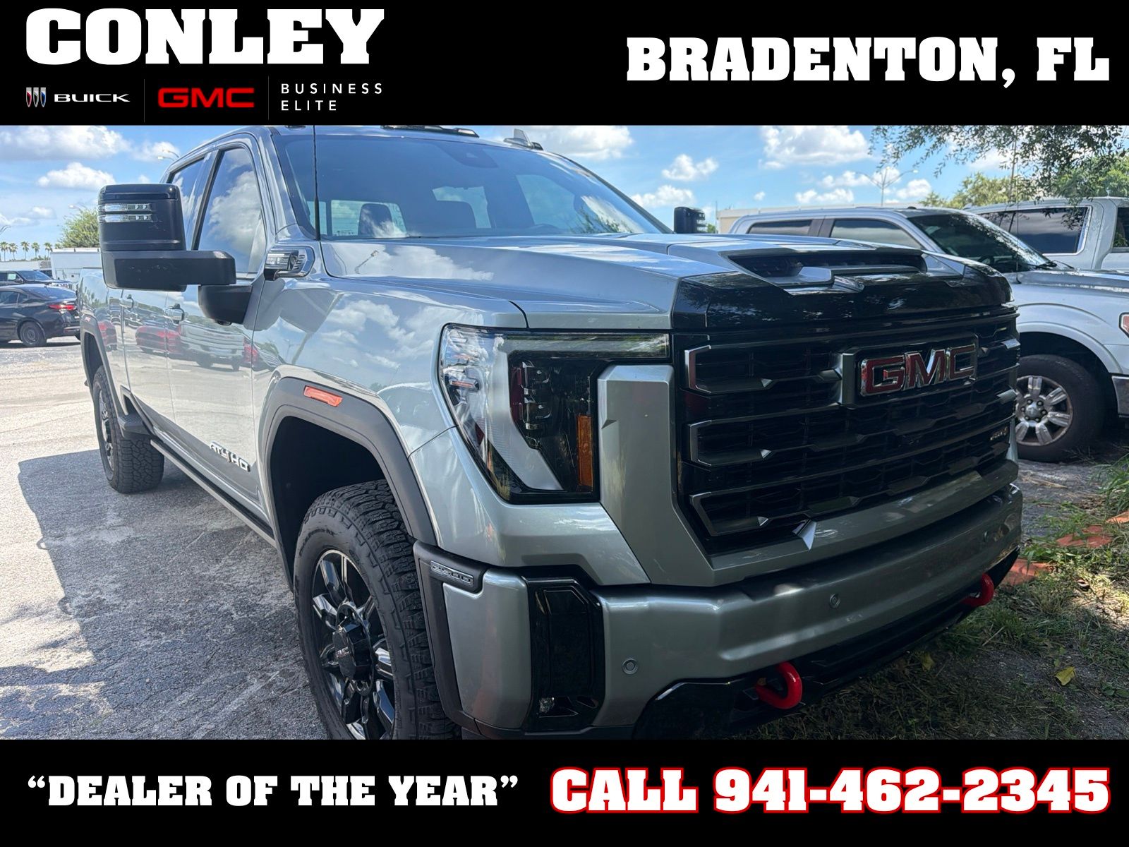 Sterling Metallic 2026 GMC Sierra 2500HD Pickup Truck Four-Wheel Drive Automatic