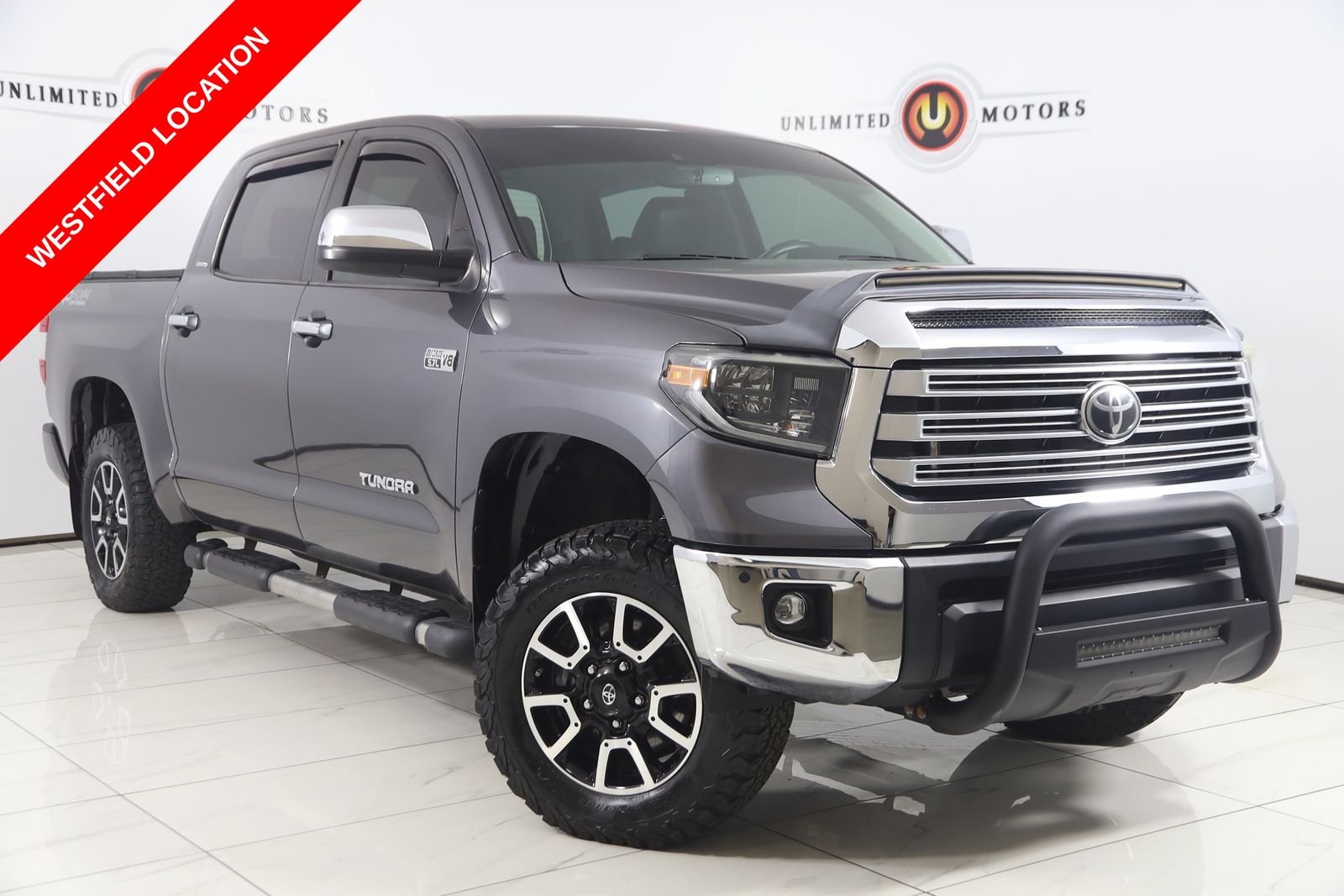 Magnetic Gray Metallic 2020 Toyota Tundra Pickup Truck Four-Wheel Drive 6-Speed Automatic