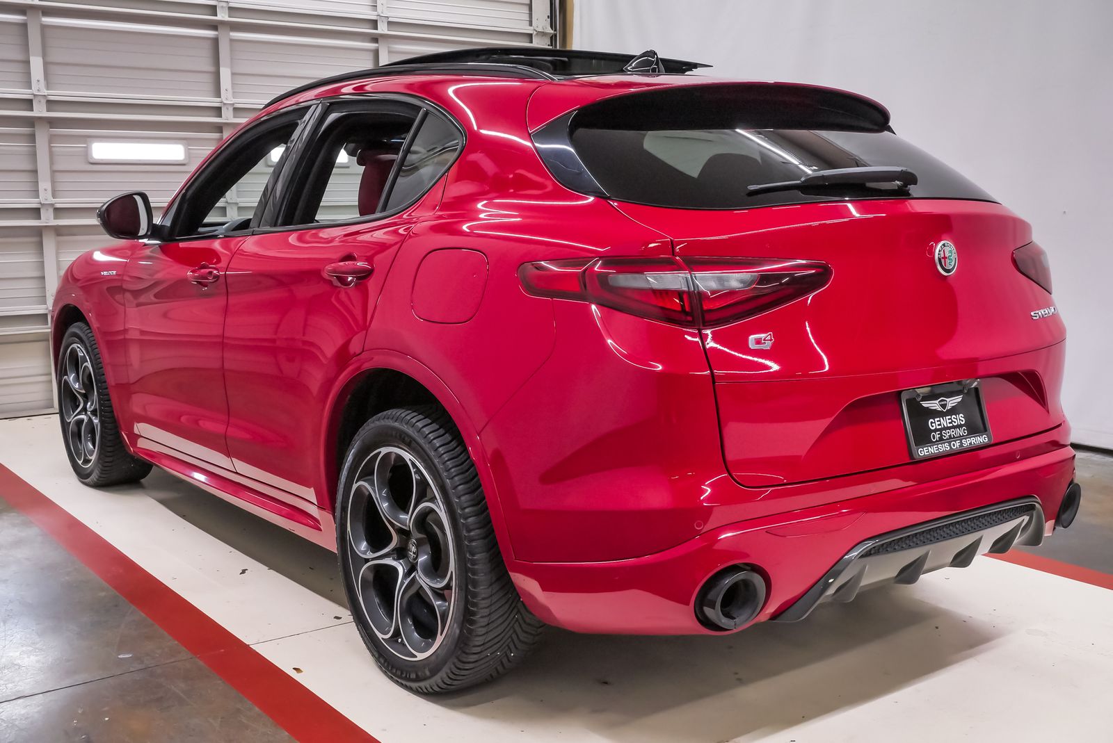 2022 Alfa Romeo Stelvio Veloce Red at Bayway Cadillac of The Woodlands