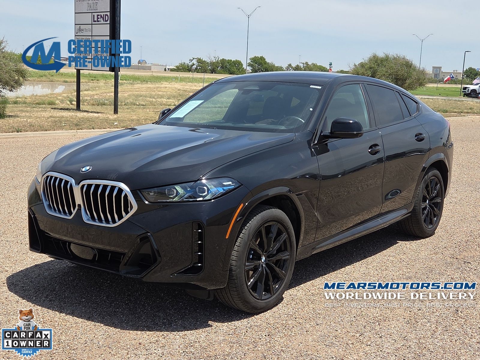 Black Sapphire Metallic 2026 BMW X6 SUV / Crossover All-Wheel Drive 8-Speed Automatic