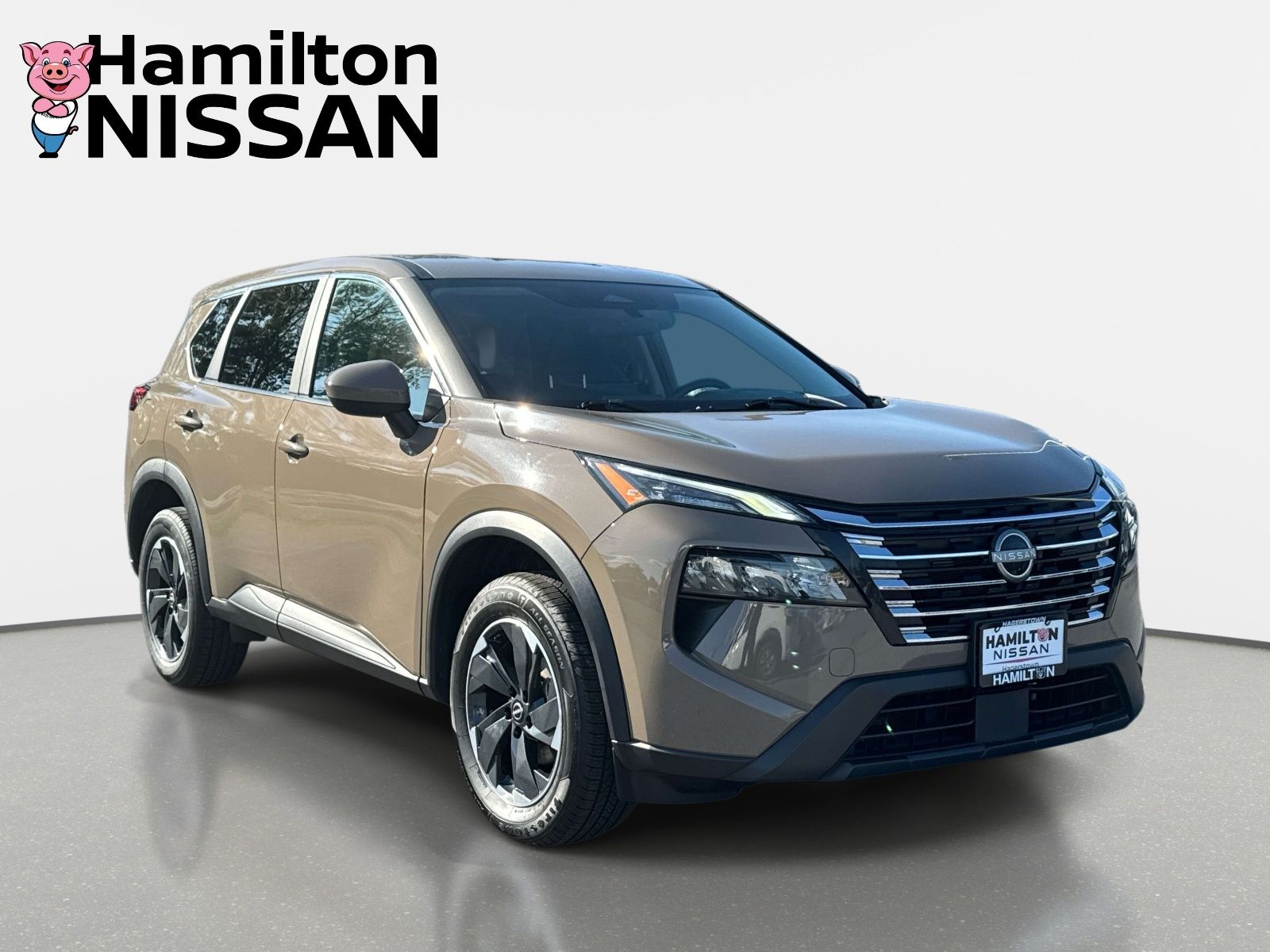 Baja Storm Metallic 2024 Nissan Rogue SUV / Crossover All-Wheel Drive Continuously Variable Transmission