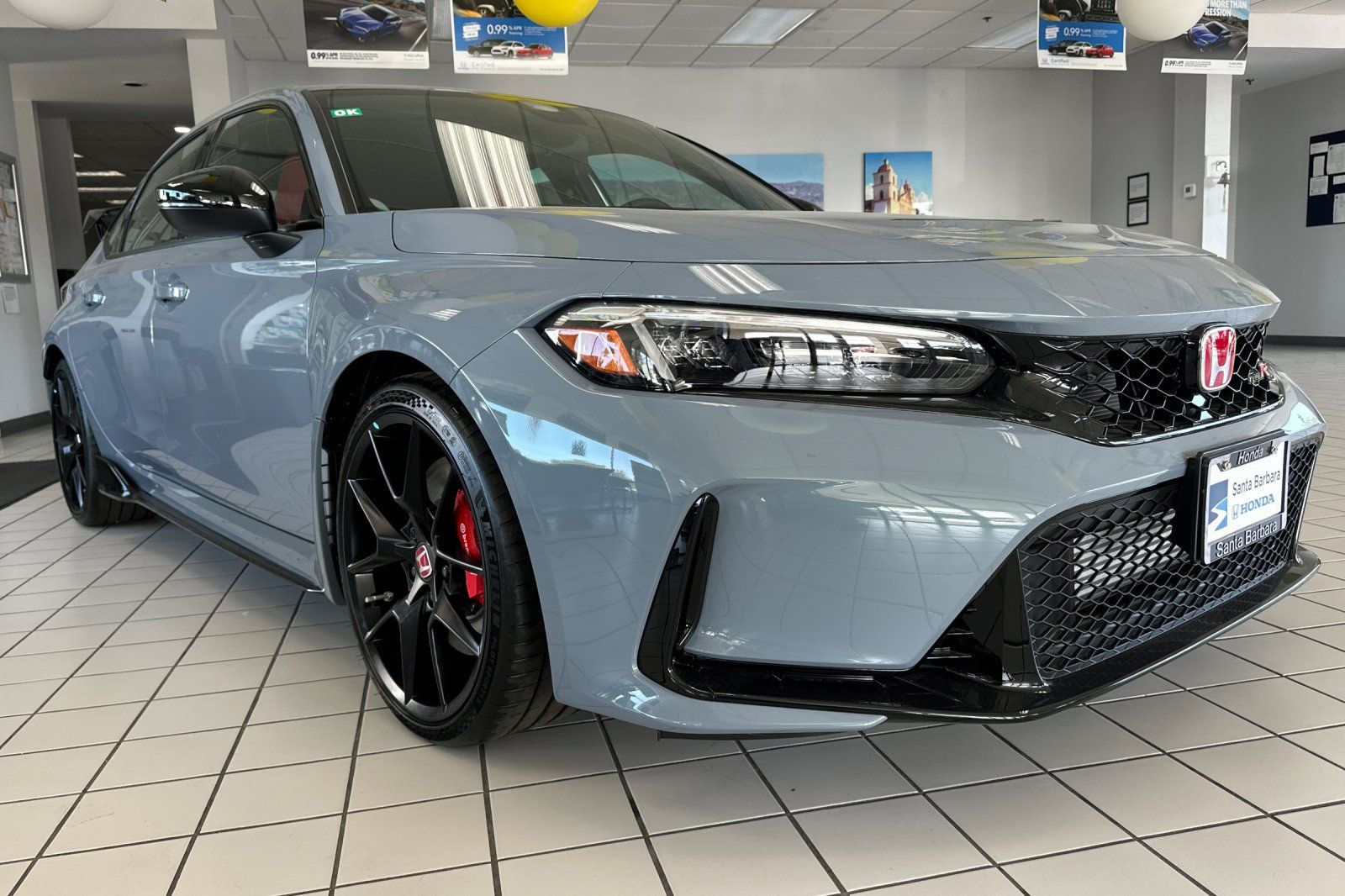 Sonic Gray Pearl 2026 Honda Civic Type R FWD Hatchback Front-Wheel Drive 6-Speed Manual