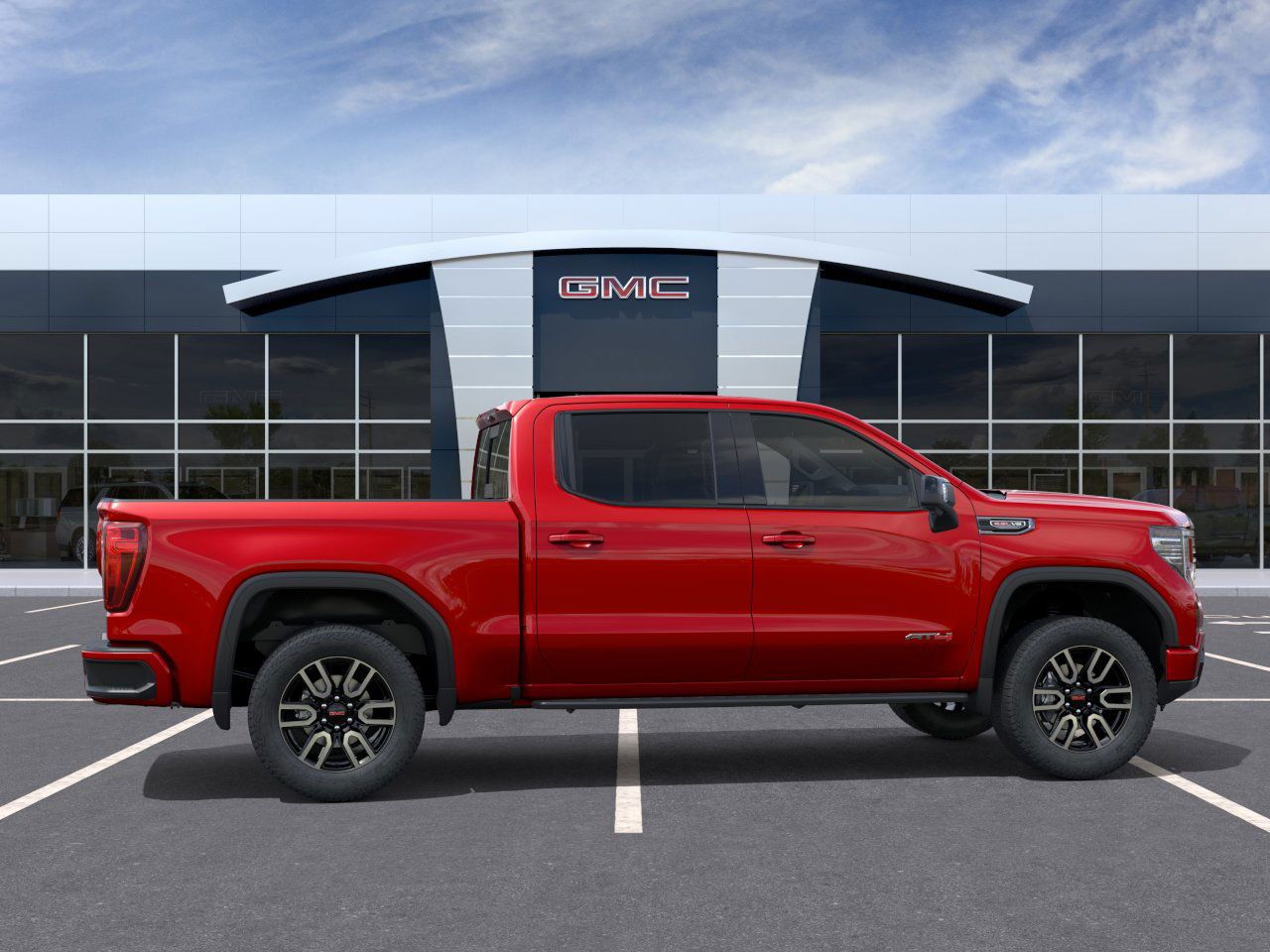 2026 GMC Sierra 1500 AT4 Red at Ross Downing Buick GMC