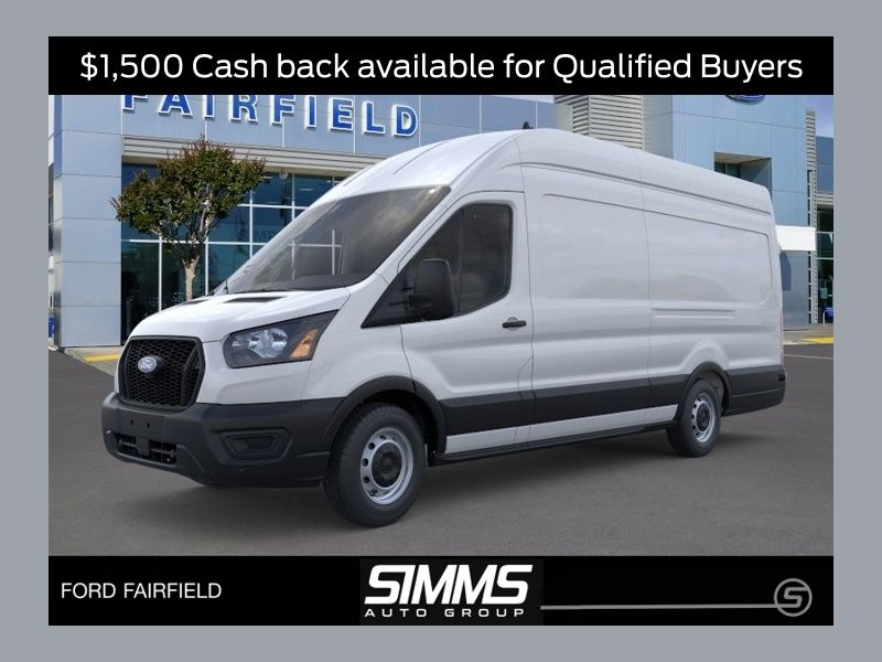 Oxford White 2026 Ford Transit Cargo Van