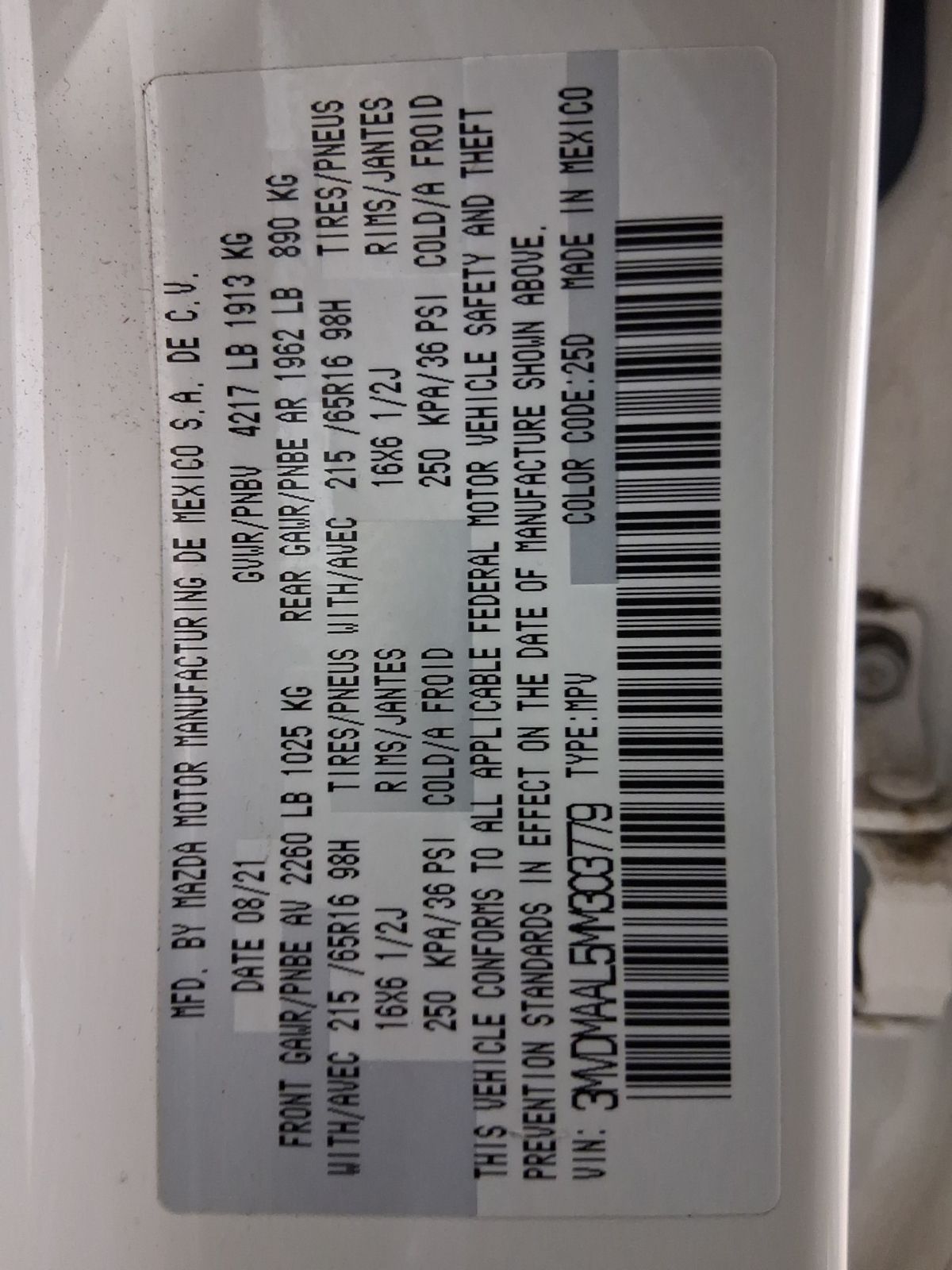 Used Car 2021 Mazda Cx-30  2.5 S For Sale Under $25,000 In Austin, Texas