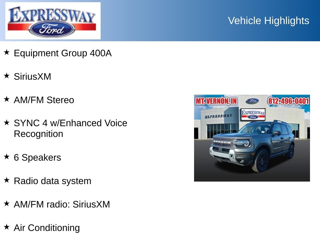 2025 Ford Bronco Sport image 2