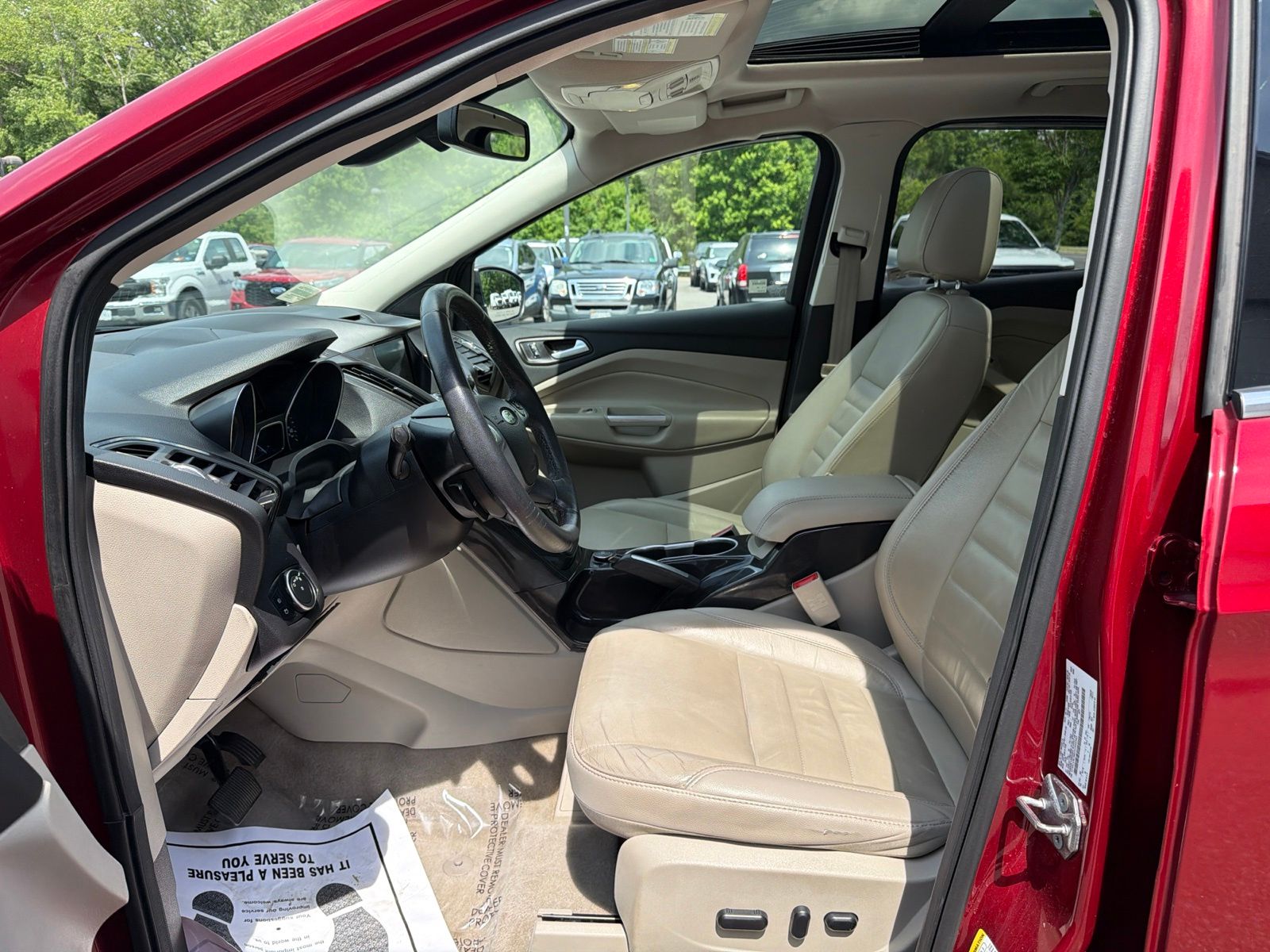 Used 2016 Ruby Red Metallic Ford Titanium image 9