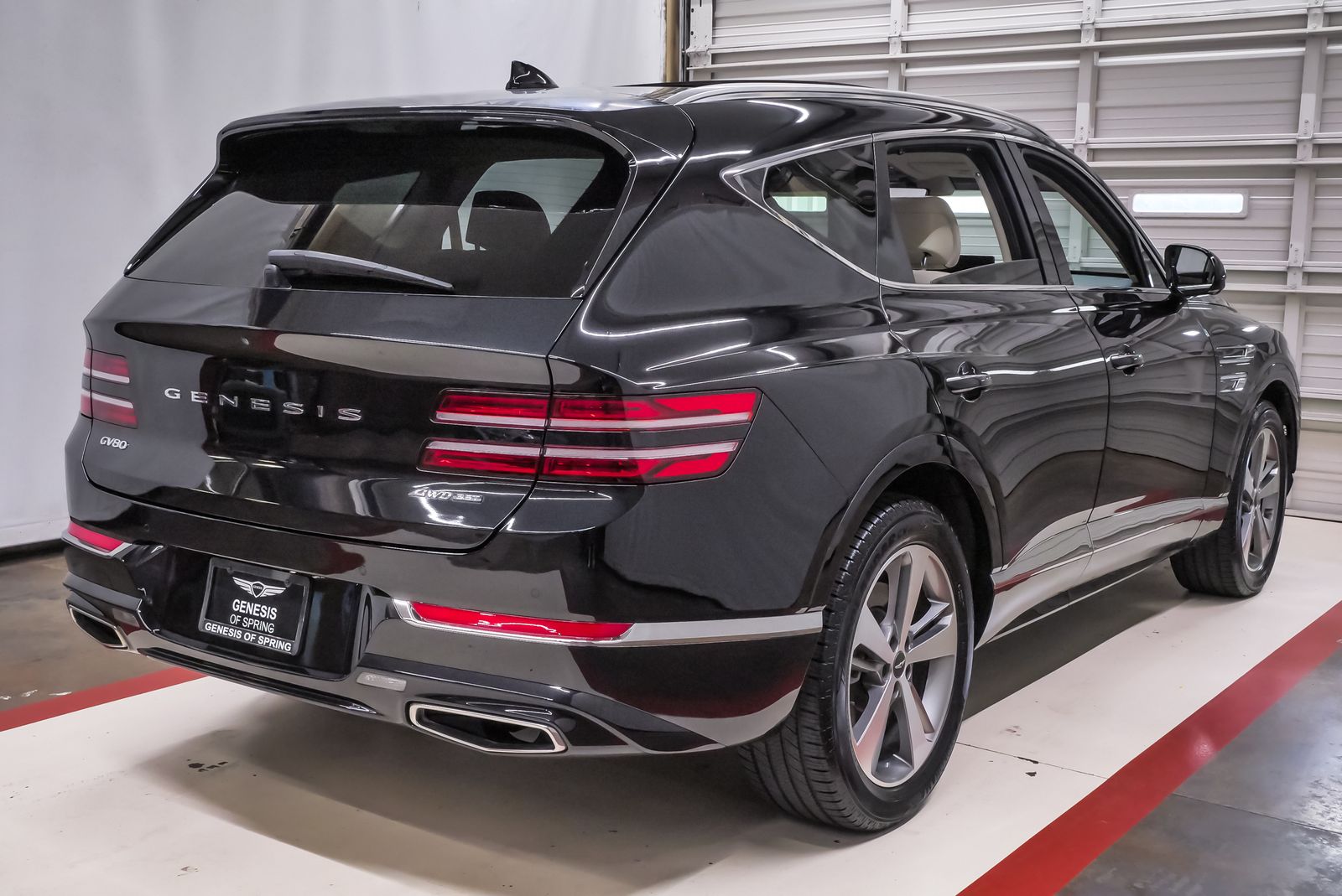 2021 Genesis GV80 3.5T Black at Emmons Autoplex