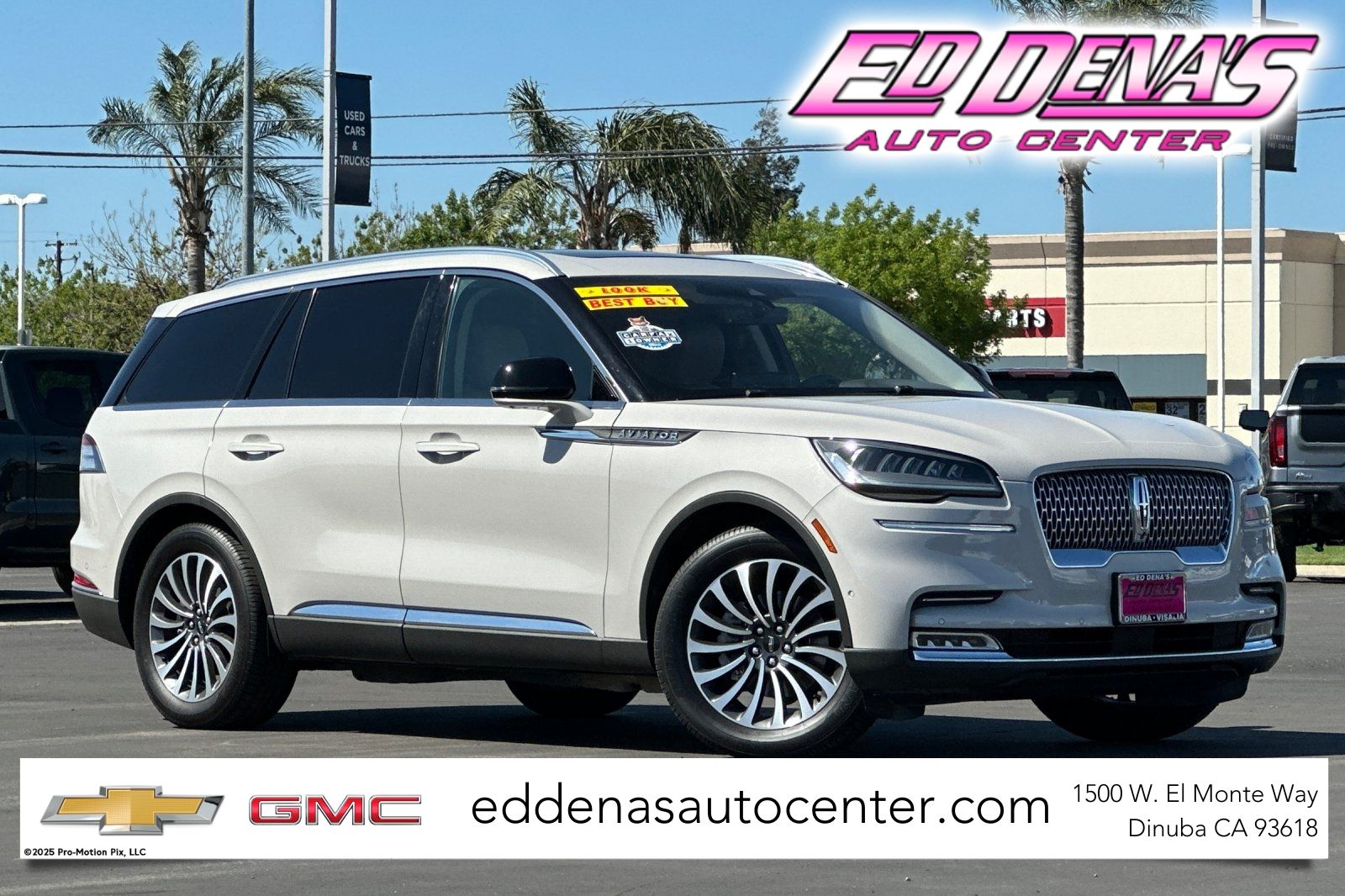 Pearl Metallic 2020 Lincoln Aviator Reserve RWD SUV / Crossover Rear-Wheel Drive Automatic