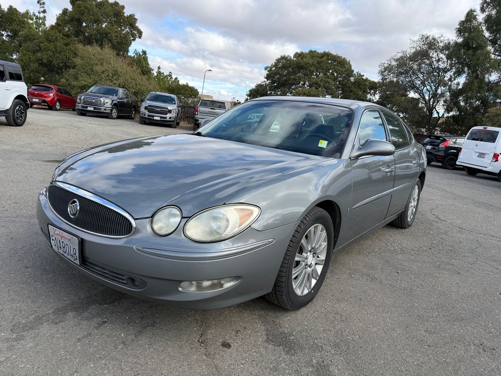 Stone Gray Metallic 2007 Buick LaCrosse Sedan Front-Wheel Drive 4-Speed Automatic Overdrive