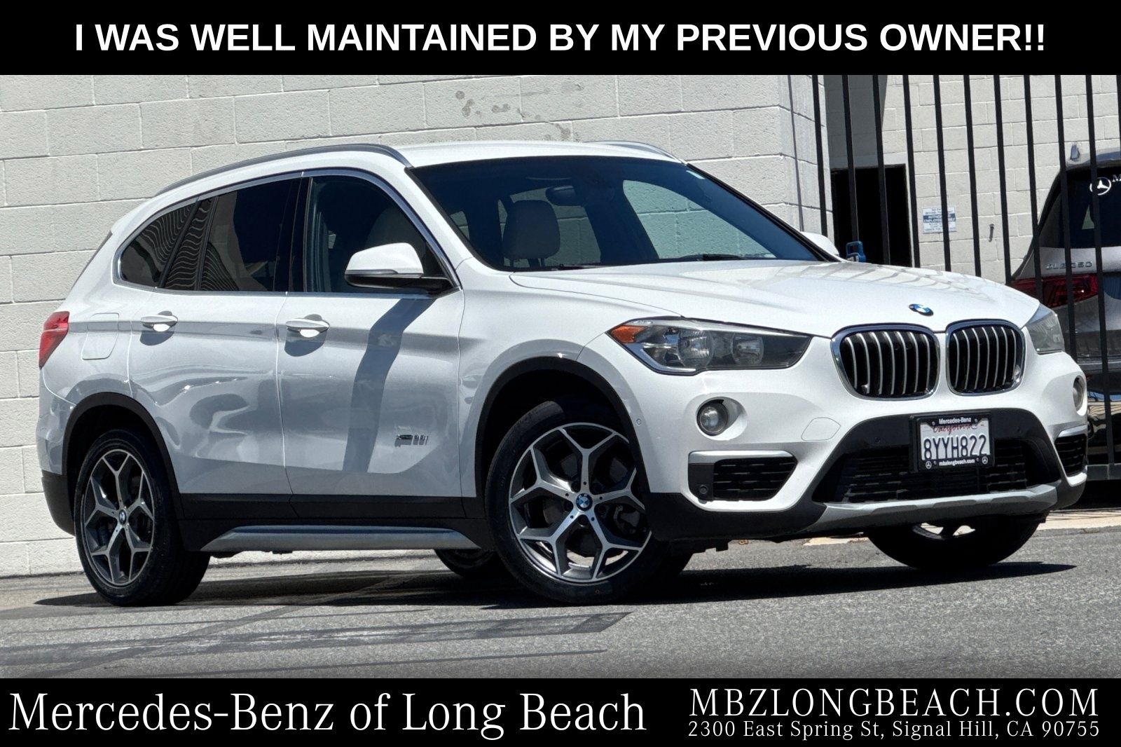 Alpine White 2017 BMW X1 SUV / Crossover All-Wheel Drive 8-Speed Automatic