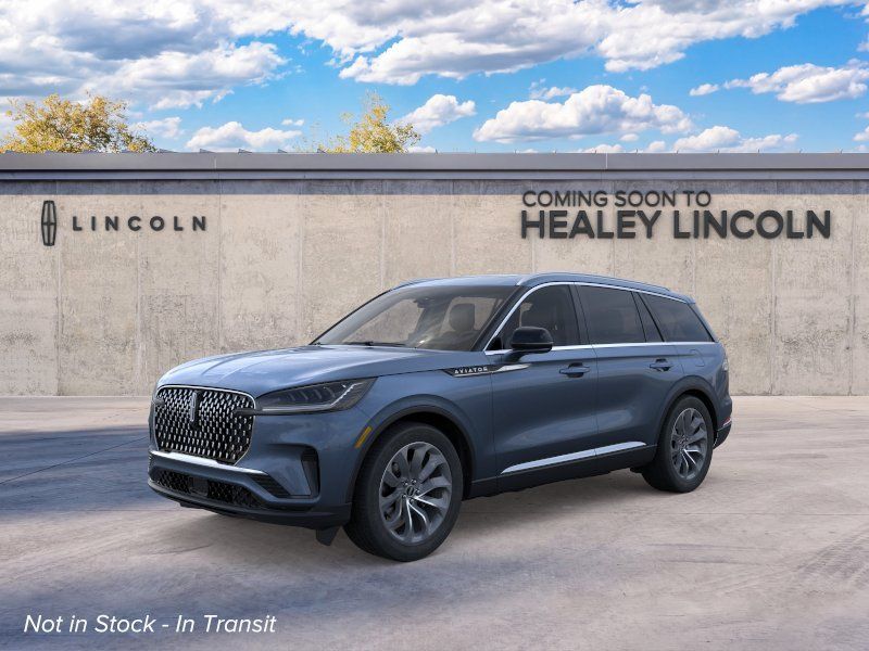 Whisper Blue Metallic Clearcoat 2026 Lincoln Aviator SUV / Crossover All-Wheel Drive Automatic