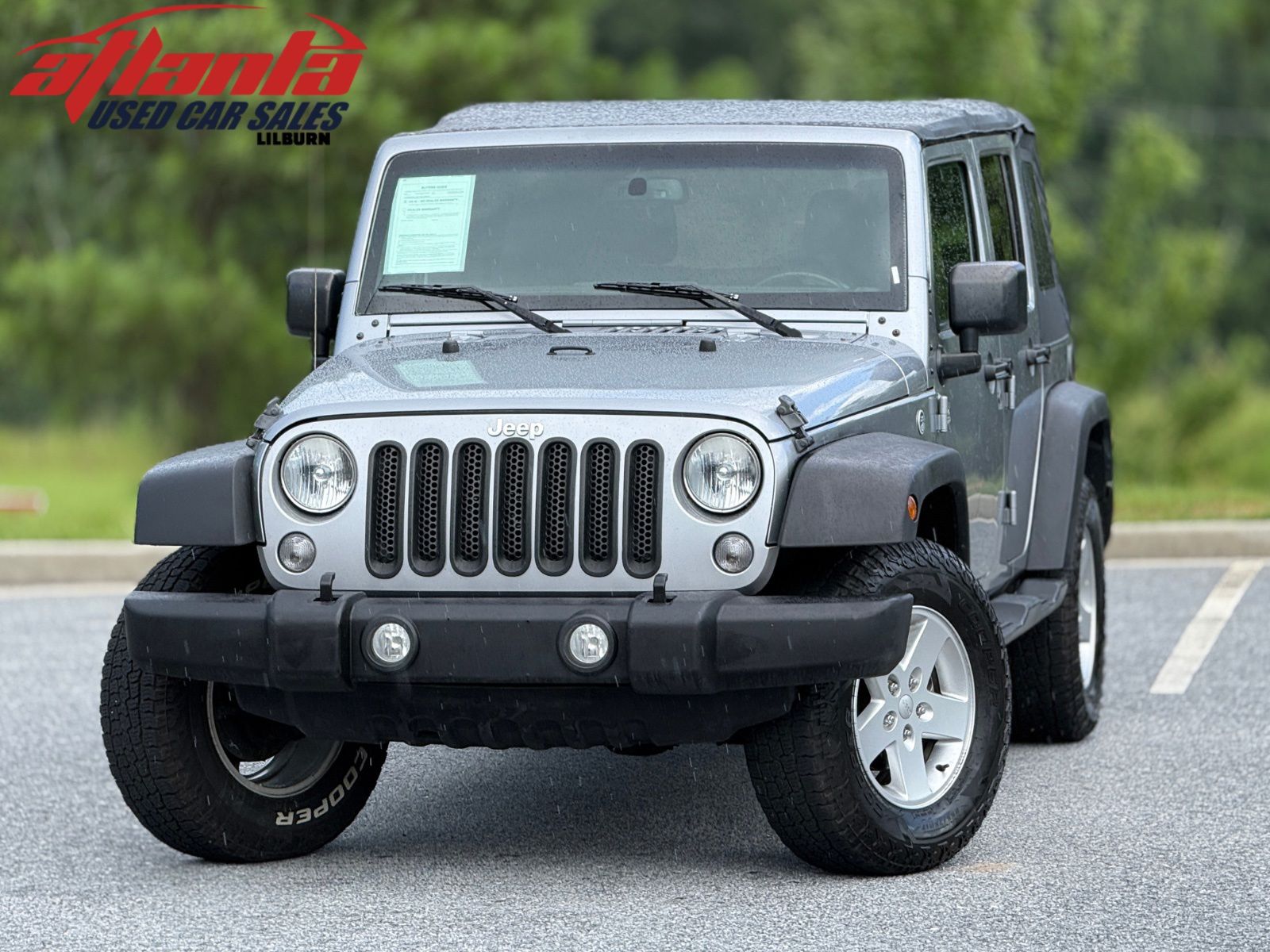 Billet Silver Metallic Clearcoat 2016 Jeep Wrangler SUV / Crossover Four-Wheel Drive 5-Speed Automatic