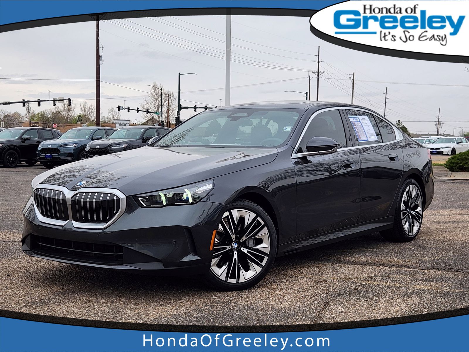 Gray 2026 BMW 5 Series 540i xDrive Sedan All-Wheel Drive 8-Speed Automatic