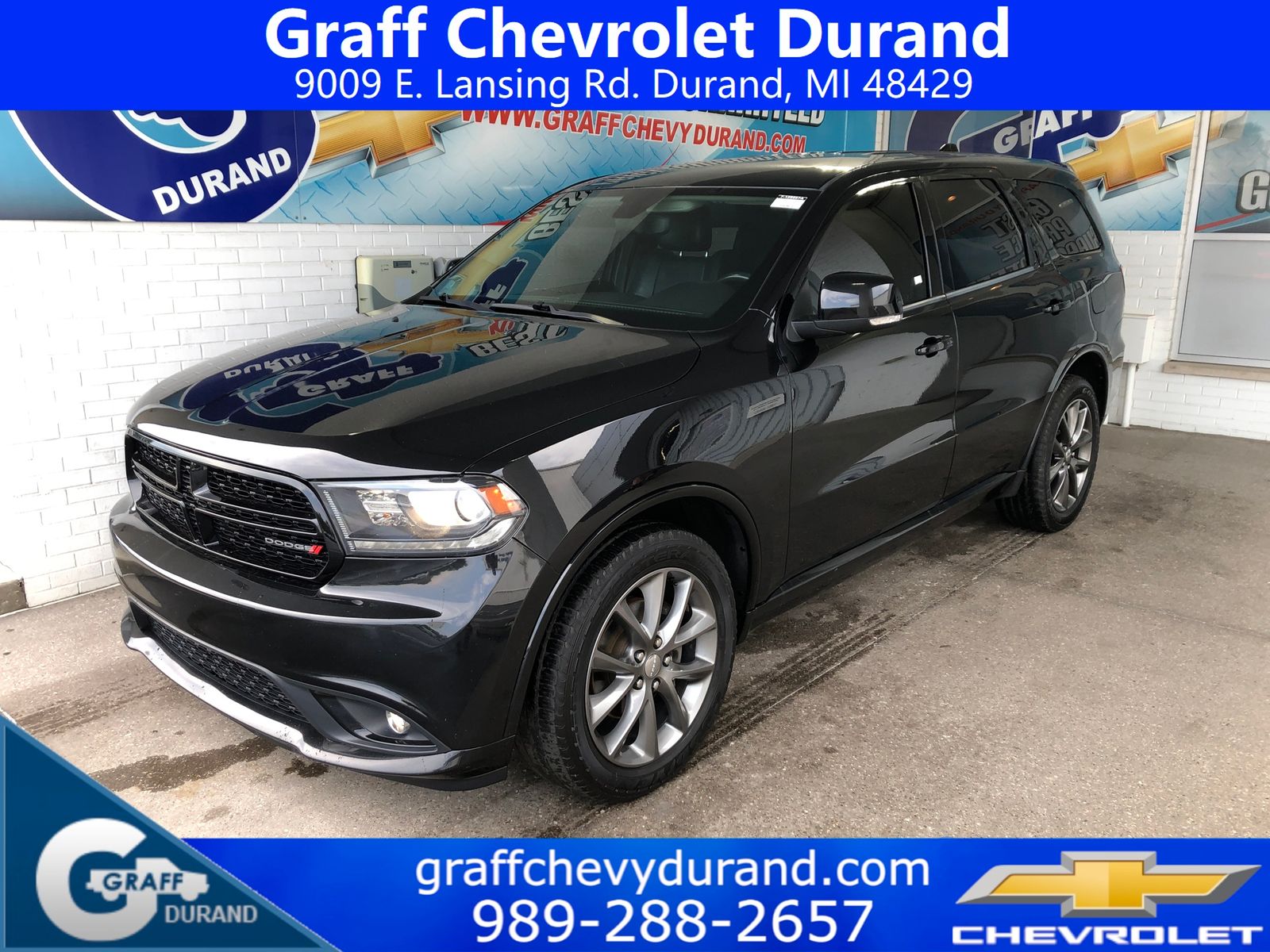 2018 Dodge Durango Negro (DB Black Crystal Clearcoat) SUV/Crossover Tracción en las cuatro ruedas 8 velocidades Automática