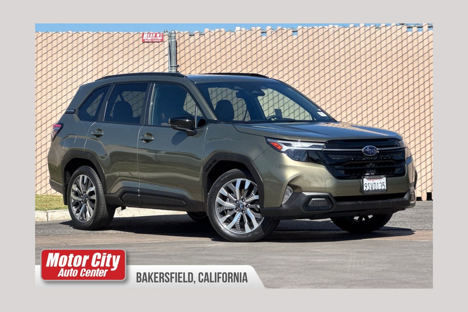 Green Metallic 2025 Subaru Forester SUV / Crossover All-Wheel Drive Continuously Variable Transmission