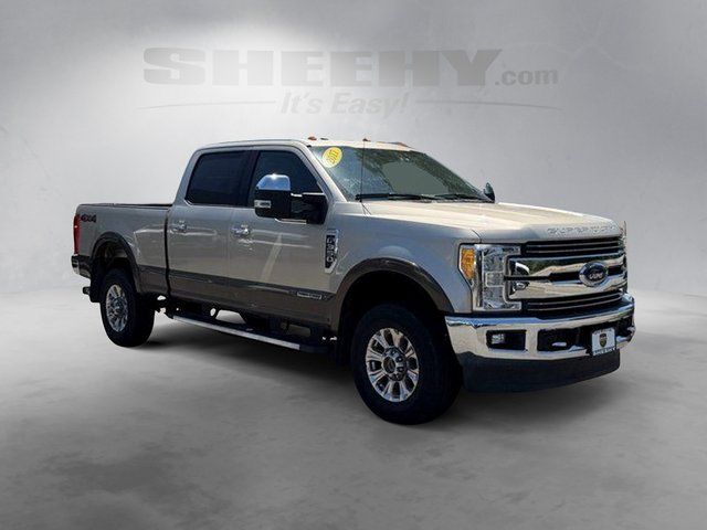 Certified Used 2017 White Gold Metallic Ford Lariat image 2