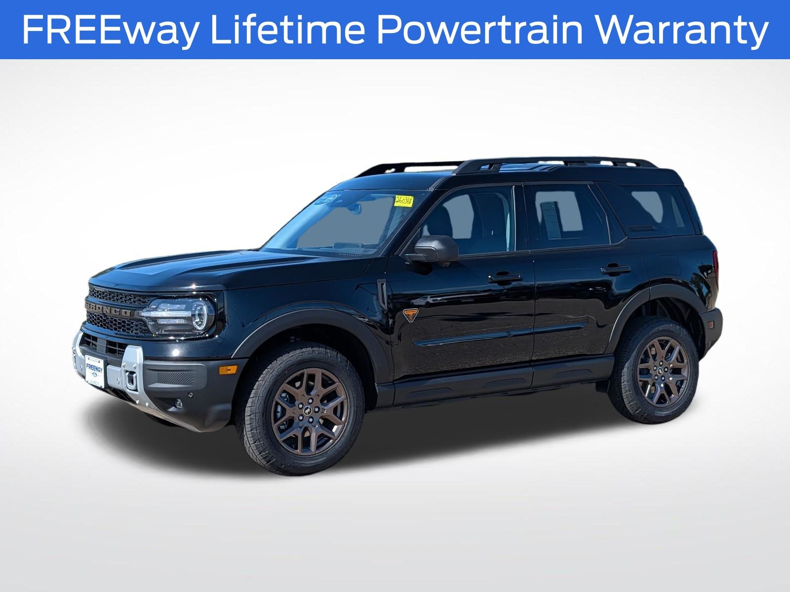 Shadow Black 2026 Ford Bronco Sport SUV / Crossover All-Wheel Drive 8-Speed Automatic